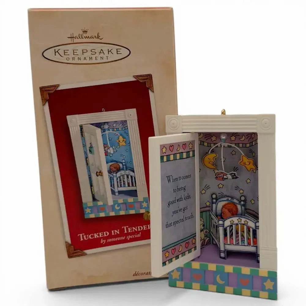 Hallmark Keepsake Ornament 2002 Tucked in Tenderly by Someone Special